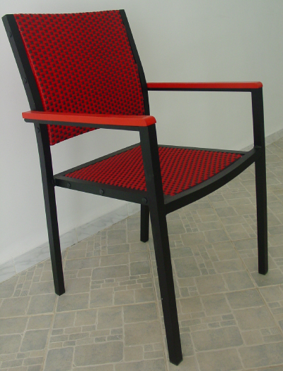 Chaises avec accoudoir
