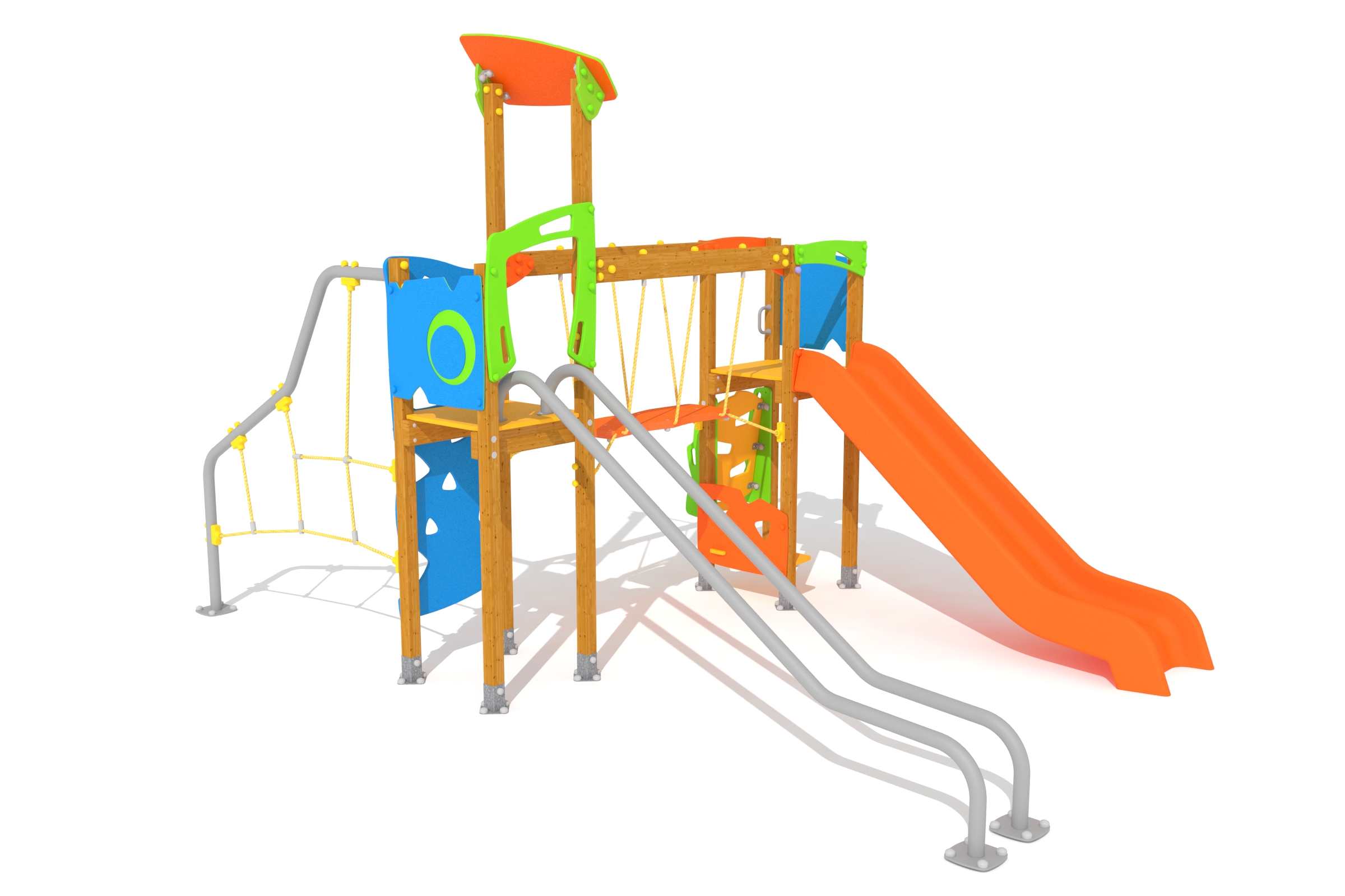 STRUCTURE MULTI-JEUX VELETA DOUBLE